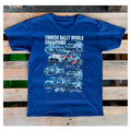 T-Shirt Finnish Rally World Champions (blue) - Ravasicorse