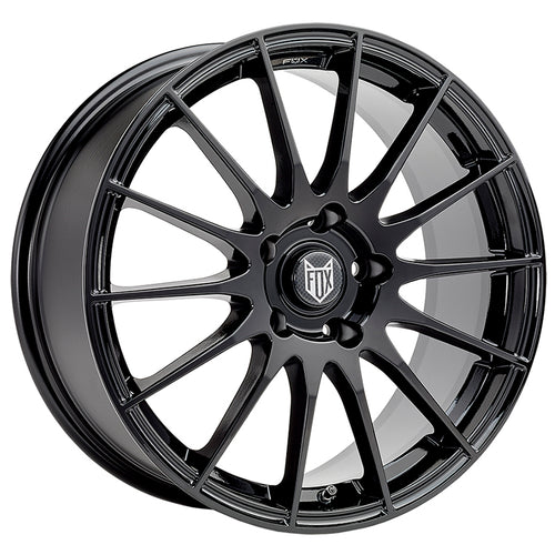 FOX - FX004 8.0 x 18" ET40 (Shiny Black) - Toyota GR Yaris - Ravasicorse