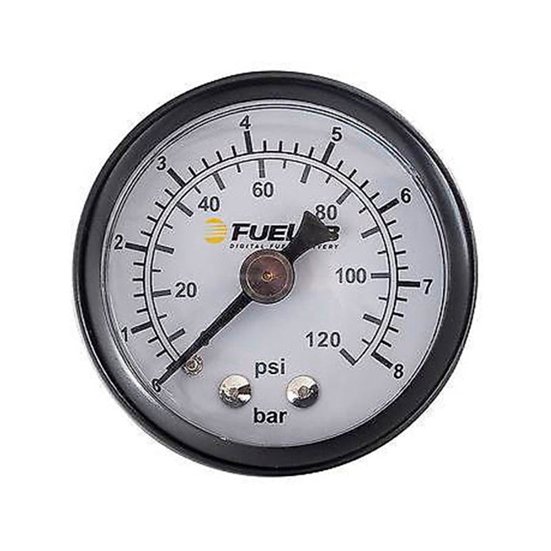 Manometro 8 Bar regolatore pressione Fuelab serie 515/525