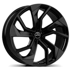 Set Audi e-tron, Q7, SQ7 / BMW iX - GMP Rebel 10.0x23" ET30 (Shiny Black) & Pirelli P-Zero PZ4 295/35R23 108Y - Ravasicorse