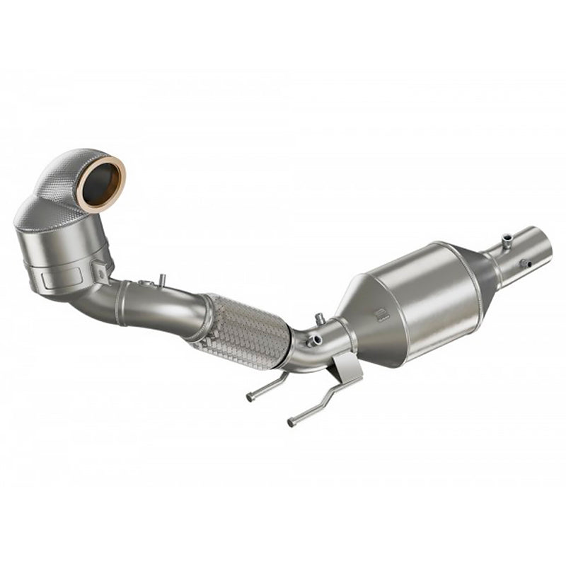 HJS Downpipe - Volkswagen Polo VI GTI 2.0l / with OPF / 147 kw DKZC (con omologazione ECE) - Ravasicorse