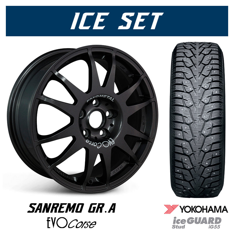 Ice set per Toyota Yaris GR - EVOCorse Sanremo Gr. A & Yokohama Ice Guard IG55 - Ravasicorse