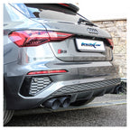 Inoxcar - Finale con silenziatore 2 x Ø100 mm DX+SX (Ceramic) + Valvole - Ravasicorse