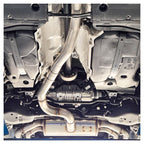 Inoxcar - Tubo centrale diretto + Finale con silenziatore + Valvole