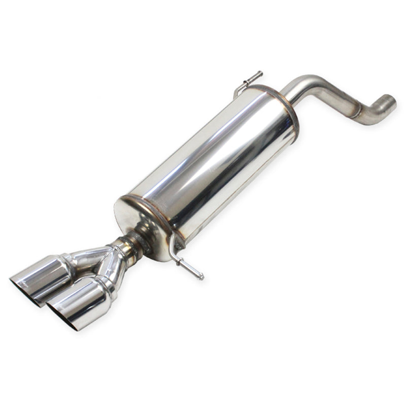 Inoxcar - Finale con silenziatore 2 x Ø90 mm (Racing) - Ravasicorse