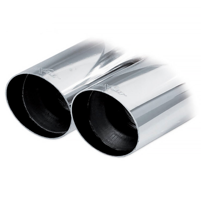 Inoxcar - Finale senza silenziatore con uscita 2 x Ø80 mm (Racing) - Ravasicorse