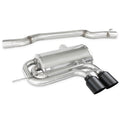 Inoxcar - Finale con silenziatore 2 x Ø90 mm (Black Ceramic) - Ravasicorse