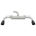 Inoxcar - Finale con silenziatore Ø102 mm DX+SX (Black Ceramic) - Ravasicorse