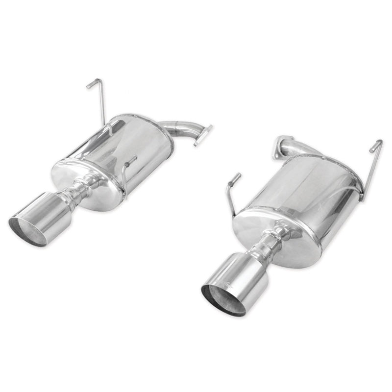 Inoxcar - Finale con silenziatore Ø114 mm DX+SX (Racing) - Ravasicorse