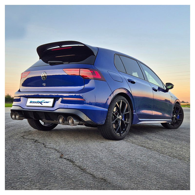 Inoxcar - Cat-Back 2 x Ø114 mm DX+SX (Racing) + Valvole - Ravasicorse
