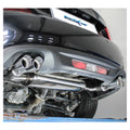 Inoxcar - Finale con silenziatore 2 x Ø65 mm DX+SX (Racing) - Ravasicorse