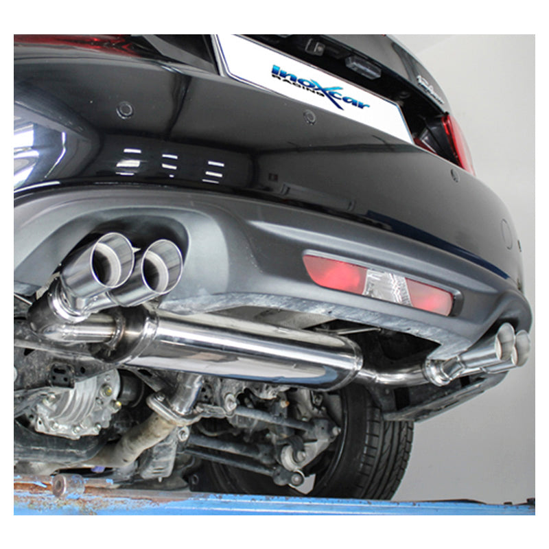 Inoxcar - Finale con silenziatore 2 x Ø65 mm DX+SX (Racing) - Ravasicorse