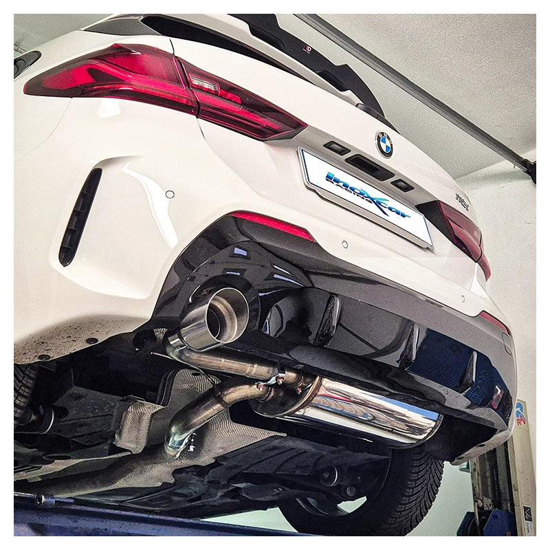 Inoxcar - Finale con silenziatore Ø100 mm (Racing)