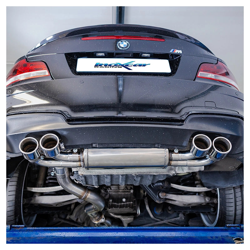 Inoxcar - Finale con silenziatore con uscita 2 x Ø90 DX+SX