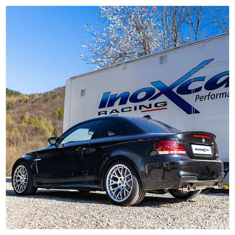 Inoxcar - Finale con silenziatore con uscita 2 x Ø90 DX+SX