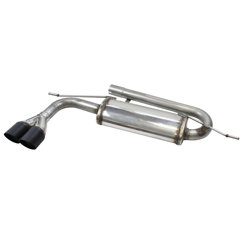 Inoxcar - Finale con silenziatore con uscita 2 x Ø80 (Ceramic) - Ravasicorse