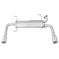 Inoxcar - Finale con silenziatore con uscita Ø80 DX+SX - Ravasicorse