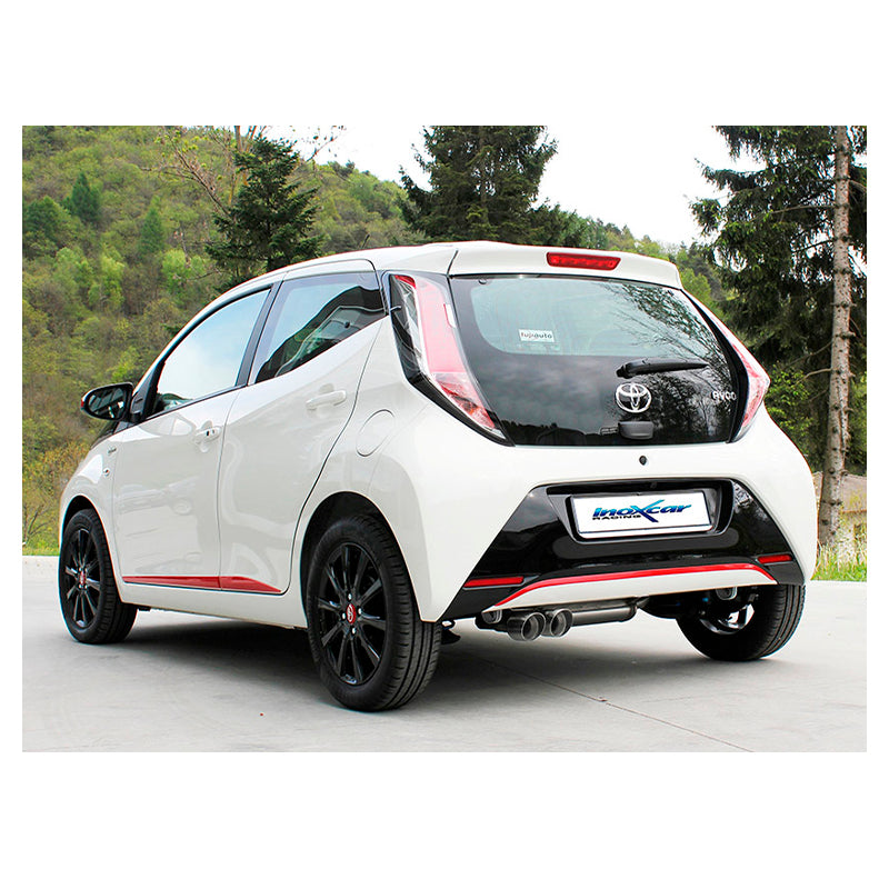 Inoxcar - Finale con silenziatore 2 x Ø80 mm - Ravasicorse