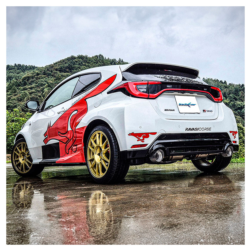 Inoxcar - Catback Ø114 mm DX+SX (Racing) - Omologato-CH - Ravasicorse
