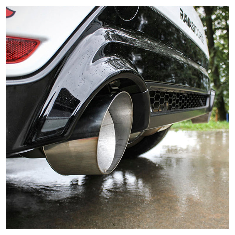 Inoxcar - Catback Ø114 mm DX+SX (Racing) - Omologato-CH - Ravasicorse