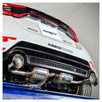 Inoxcar - Catback Ø114 mm DX+SX (Racing) - Omologato-CH - Ravasicorse