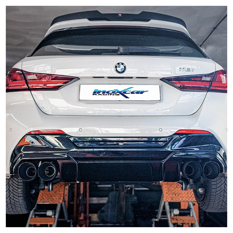 Inoxcar - Finale con silenziatore 2 x Ø100 mm DX + SX (Ceramic) + Valvole