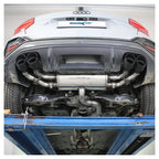 Inoxcar - Finale con silenziatore 2 x Ø100 mm DX+SX (Ceramic) + Valvole