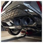 Inoxcar - Finale con silenziatore 2 x Ø100 mm DX+SX (Ceramic) + Valvole
