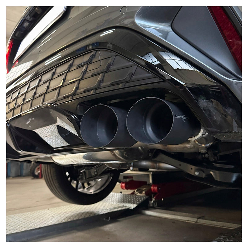 Inoxcar - Finale con silenziatore 2 x Ø100 mm DX+SX (Ceramic) + Valvole