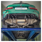 Inoxcar - Finale con silenziatore con uscita 2 x Ø100 DX+SX (Ceramic) + Valvole