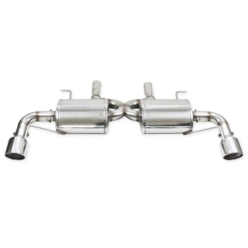 Inoxcar - Finale con silenziatore Ø110 DX+SX (Angled)