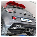 Inoxcar - Finale con silenziatore con uscita 2x80 (Racing)