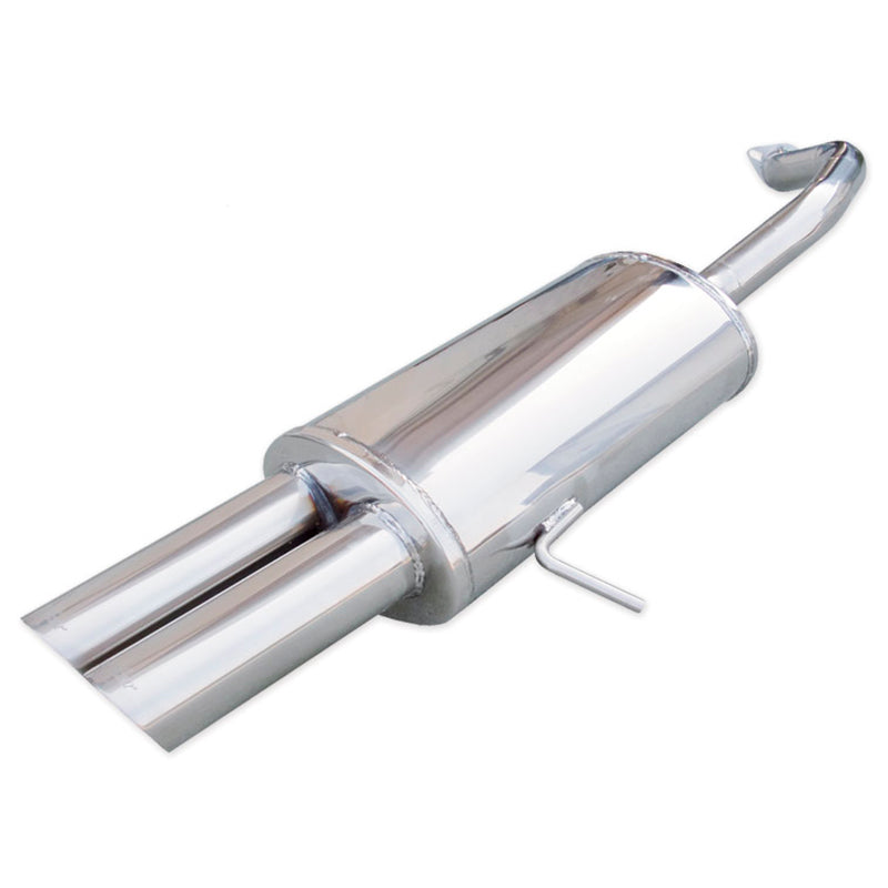 Inoxcar - Finale con silenziatore 2 x Ø80 mm - Ravasicorse