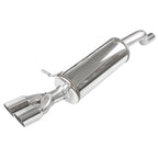 Inoxcar - Finale con silenziatore 2 x Ø70 mm (Racing)