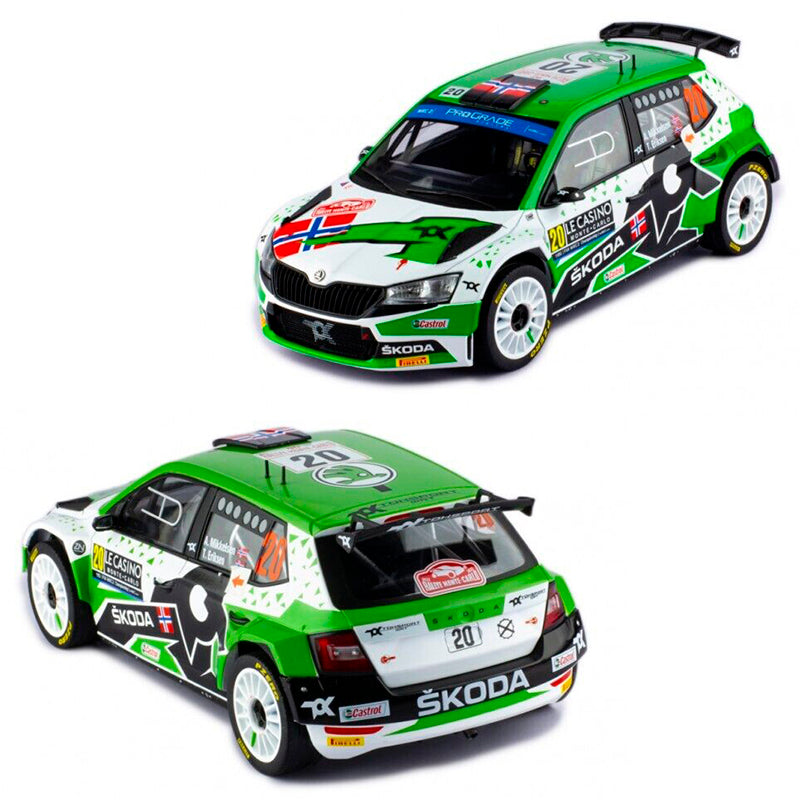 IXO Models - Skoda Fabia EVO #20 Rally Montecarlo 2022