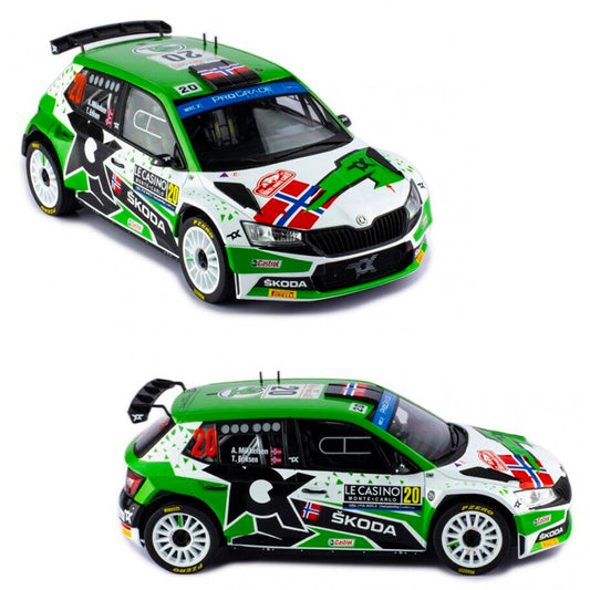 IXO Models - Skoda Fabia EVO #20 Rally Montecarlo 2022