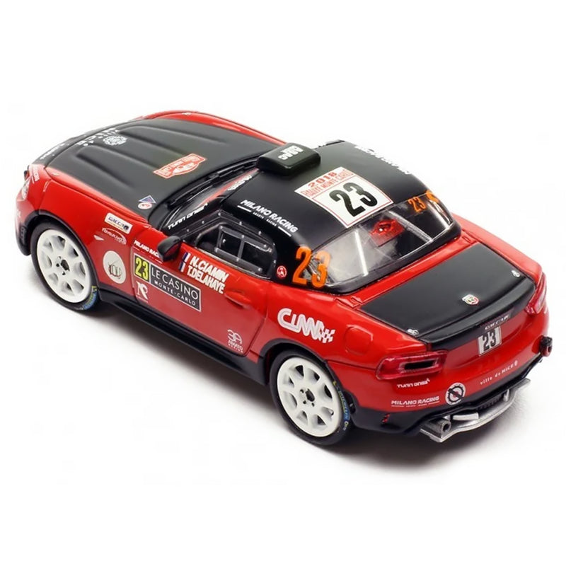 IXO Models - FIAT Abarth 124 RGT #23 N. Ciamin - T. De La Haye Rallye Monte-Carlo 2018 (1:43)
