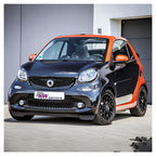 KW suspensions - Kit assetto a ghiera V2 Inox per Smart Fortwo 66-80 KW incl. Brabus (453) - Ravasicorse
