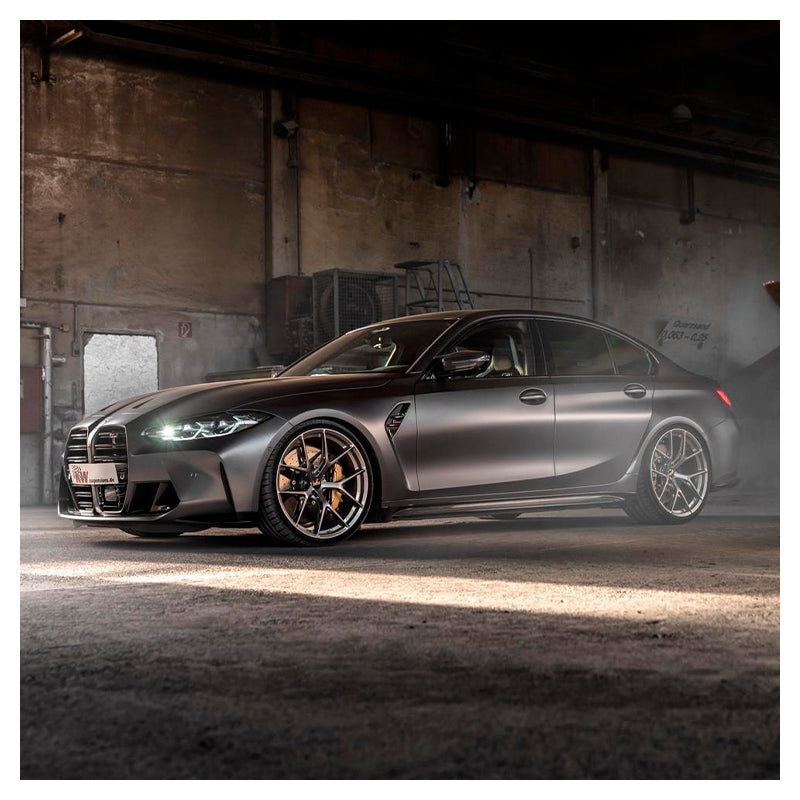 KW suspensions - Kit assetto a ghiera V3 Inox per BMW M3 + Comp. G80 (353-373 kw) - Ravasicorse