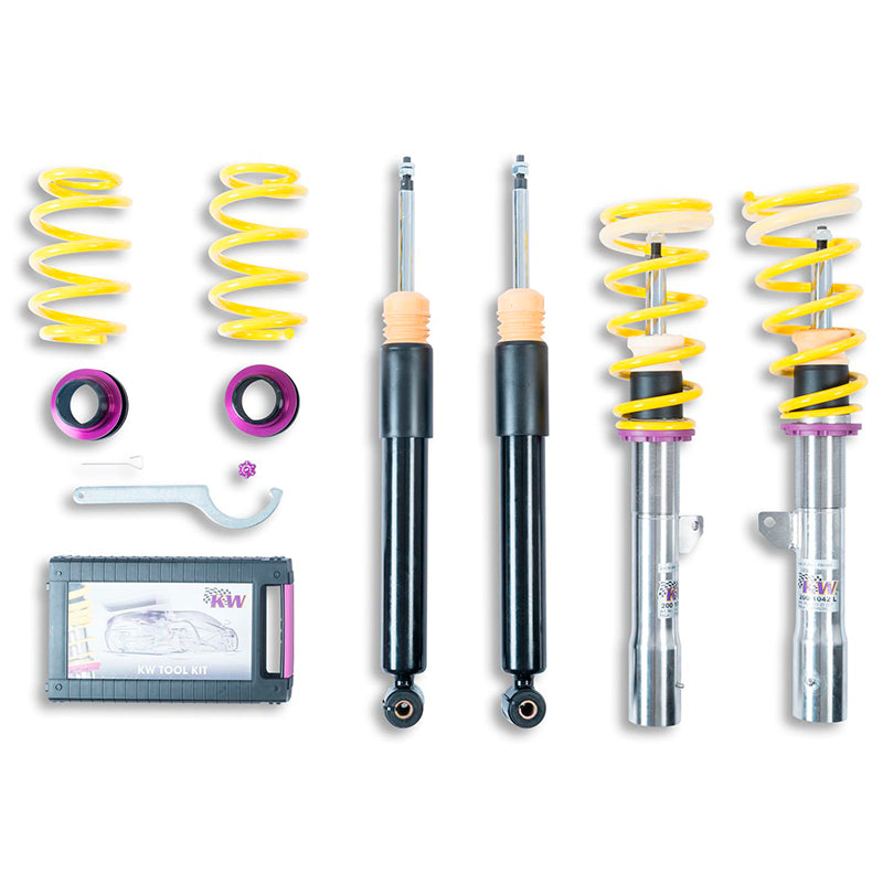 KW suspensions - Kit assetto a ghiera V1 Inox per Ford Focus Mk2 2.5T 20V ST 225 HP - Ravasicorse
