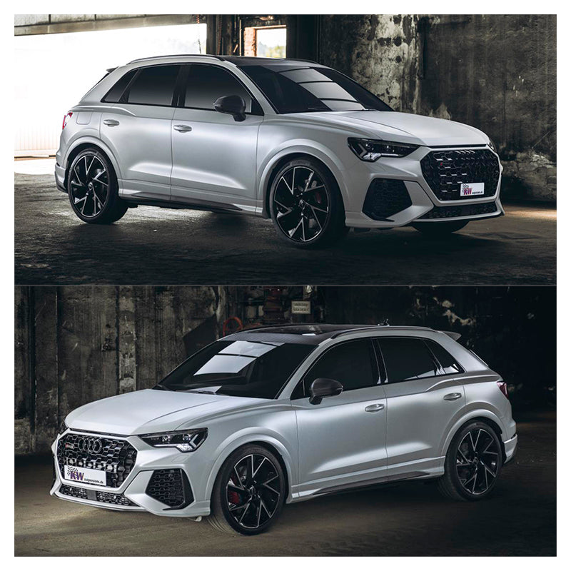 KW suspensions - Kit assetto a ghiera V3 Inox + Cancellation Kit per Audi Q3 Sportback RS 2.5 294 KW (F3N) - Ravasicorse