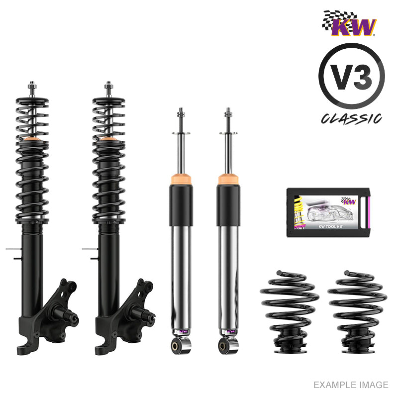 KW suspensions - V3 Classic per BMW E21 323i 105 Kw (Ø ammortizzatore di 52 mm) - Ravasicorse