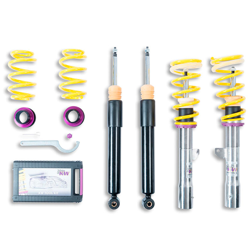 KW suspensions - Kit assetto a ghiera V1 Inox per Honda S2000 2.0/2.2 176-184 KW - Ravasicorse