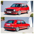 KW suspensions - V1 per VW Golf II 1.8 GTI 8V/16V incl. G60 (19E) - Ravasicorse