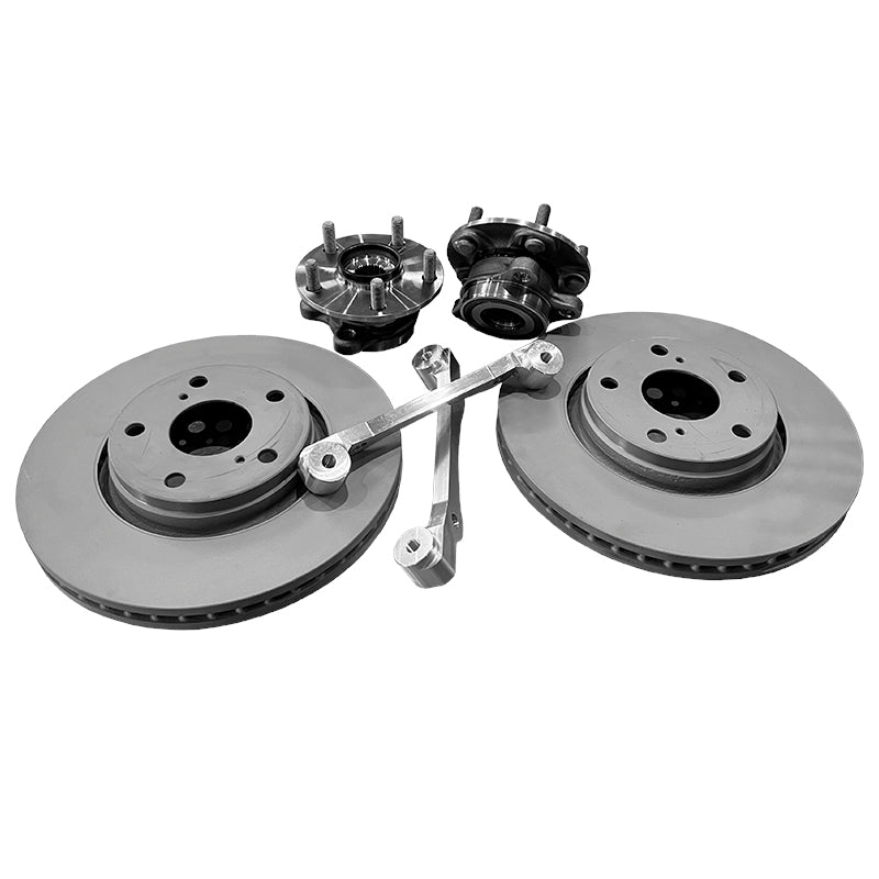 Toyota Yaris GR - Kit conversione asse anteriore per montaggio cerchi 15-16" - Ravasicorse