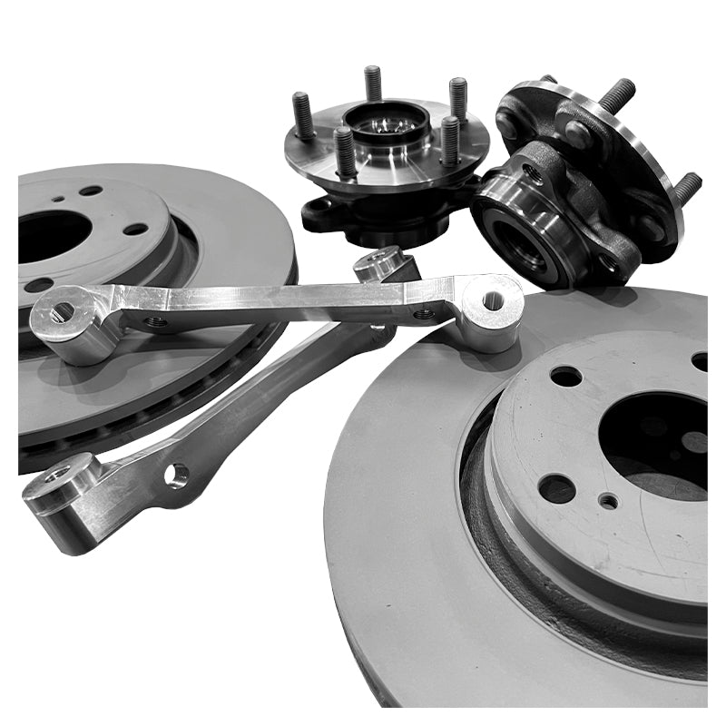 Toyota Yaris GR - Kit conversione asse anteriore per montaggio cerchi 15-16" - Ravasicorse