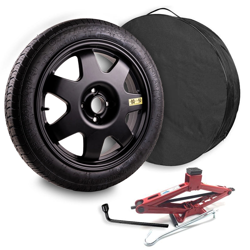 Kit ruota di scorta in lega (con accessori)