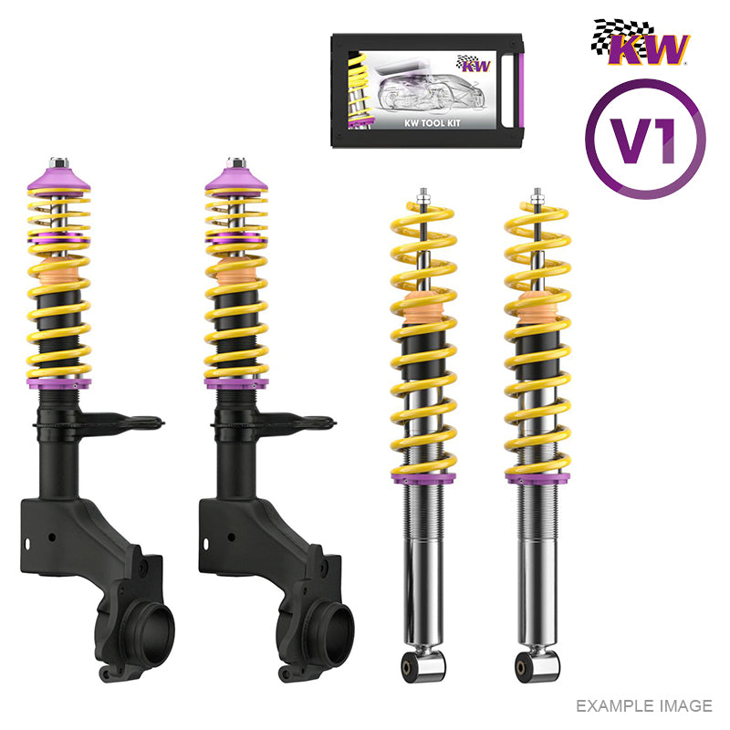 KW suspensions - V1 per BMW M5 E34 232-250 kw (1991-1997) - Con ammortizzatori elettronici - Ravasicorse