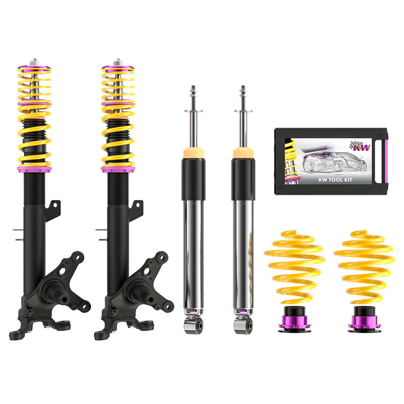 KW suspensions - Kit assetto a ghiera V3 Inox per BMW M3 (E30) - Ravasicorse