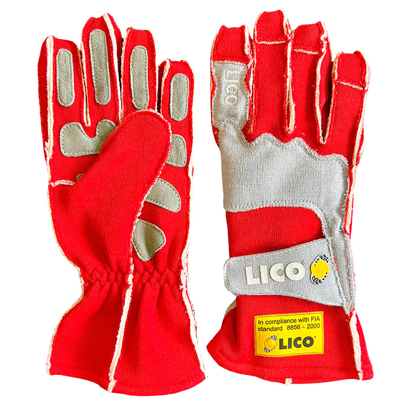 Lico - Guanti FIA 8856-2000 (red) - Ravasicorse